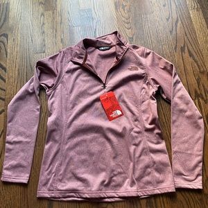 brand new north face 1/4 zip